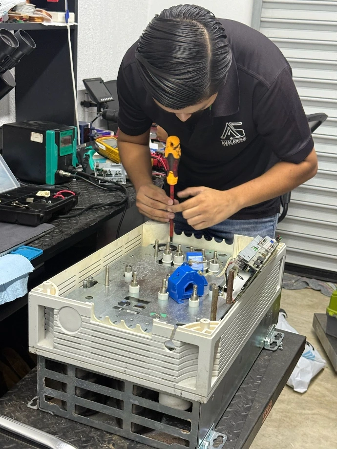 diagnostico de equipo industrial